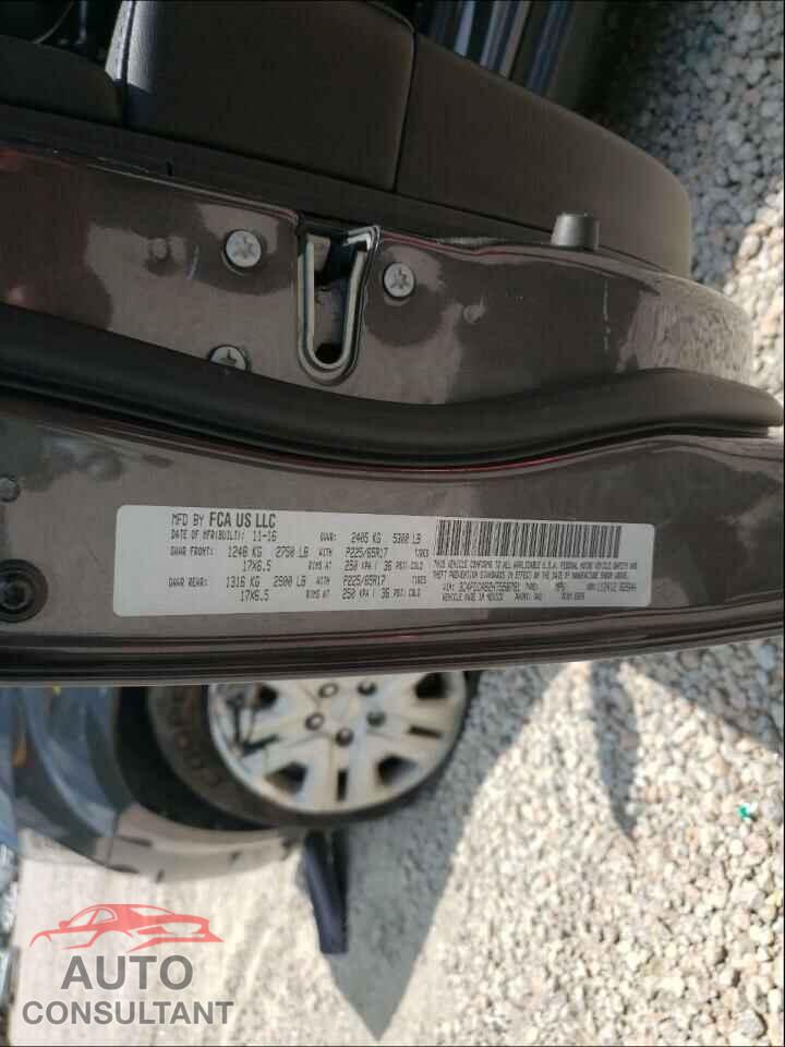 DODGE JOURNEY 2017 - 3C4PDCAB2HT558791