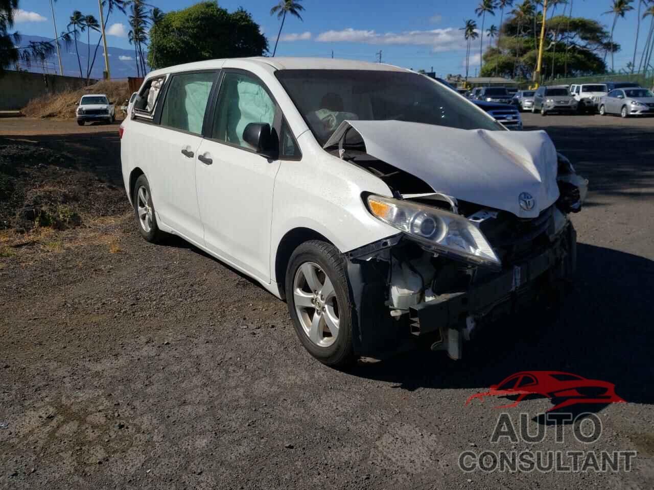 TOYOTA SIENNA 2017 - 5TDZZ3DC9HS799594