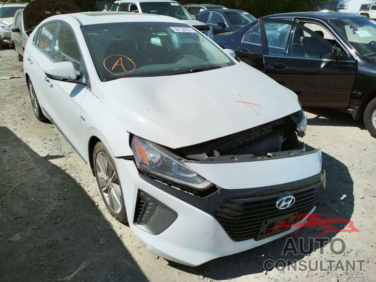 HYUNDAI IONIQ 2018 - KMHC85LC1JU071383