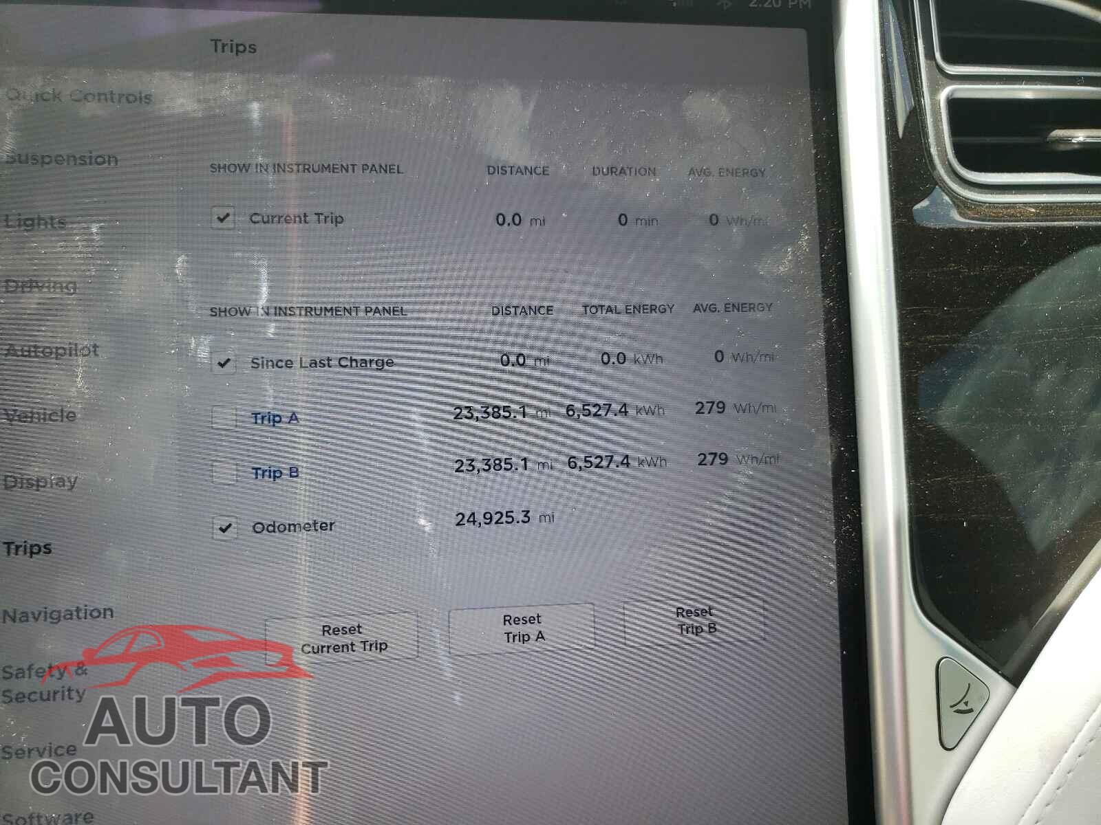 TESLA MODEL S 2017 - 5YJSA1E19HF225852