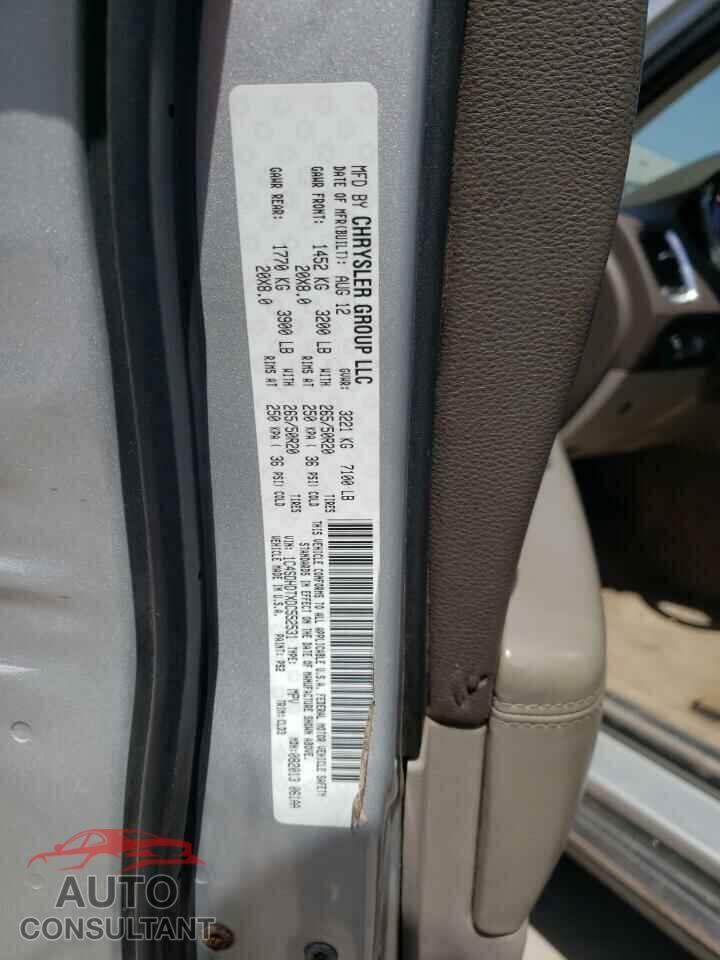 DODGE DURANGO 2013 - 1C4SDHDTXDC552531