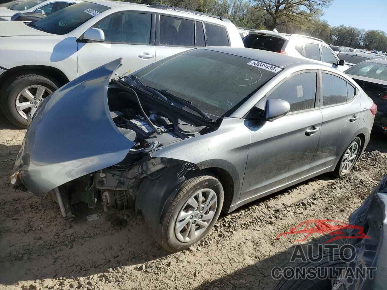 HYUNDAI ELANTRA 2018 - KMHD74LF3JU632792