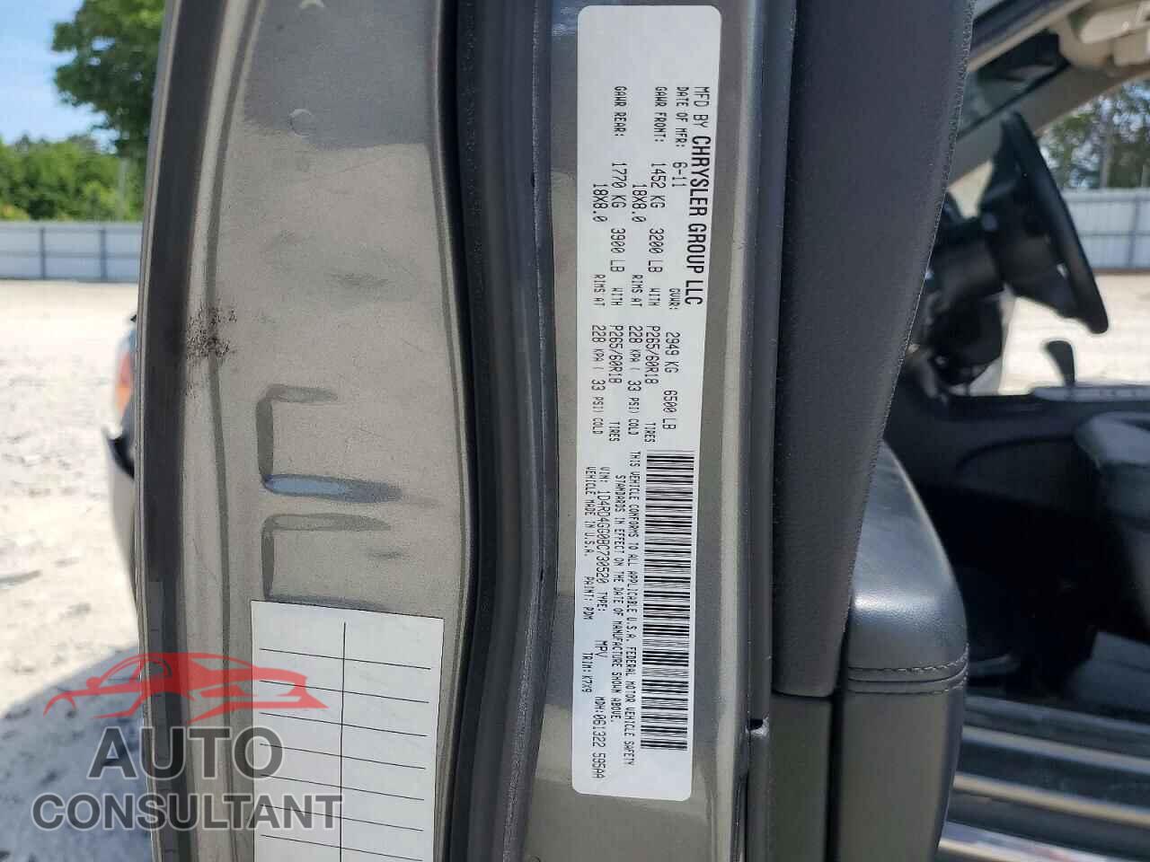 DODGE DURANGO 2011 - 1D4RD4GG0BC730520