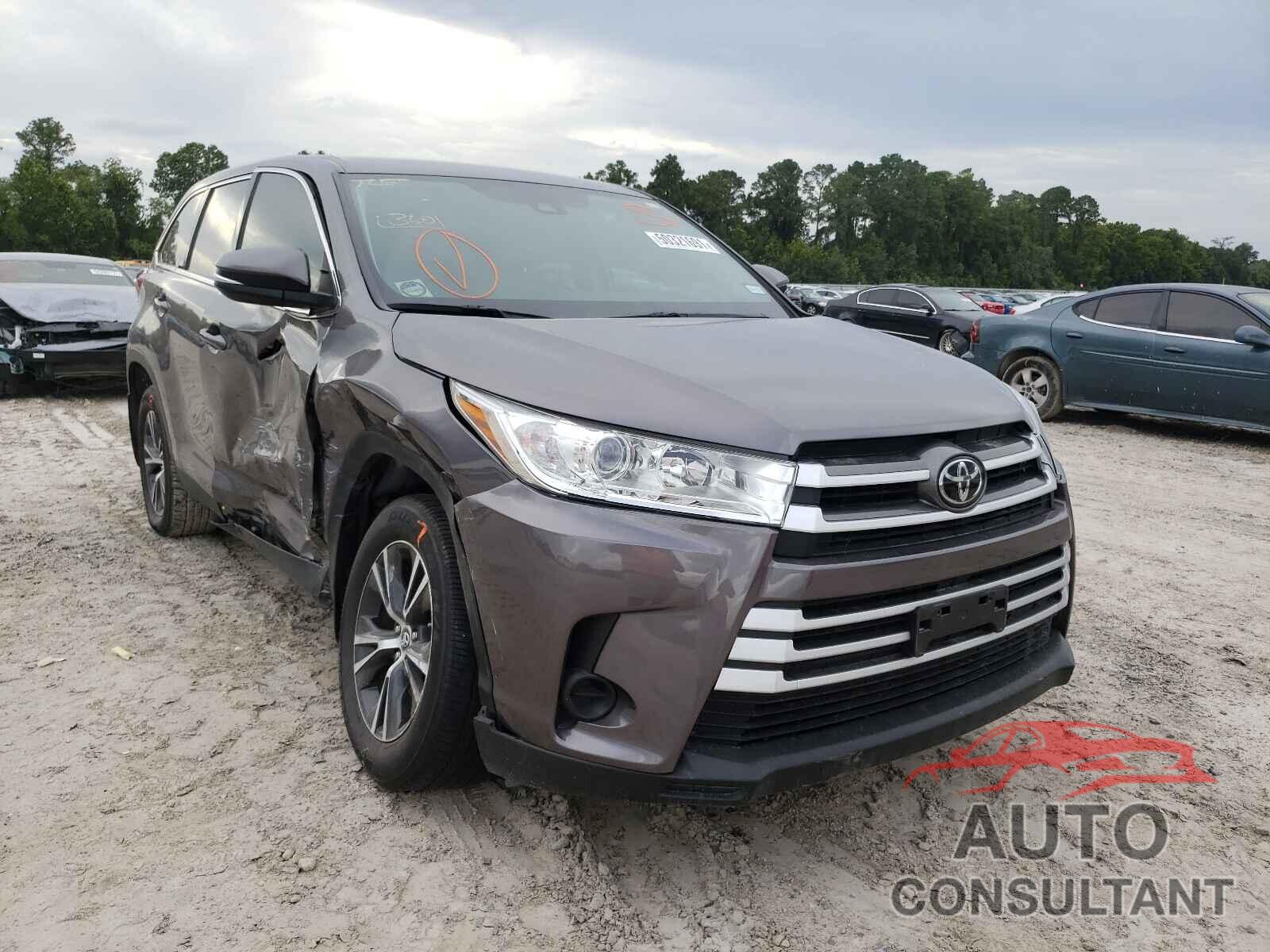 TOYOTA HIGHLANDER 2019 - 5TDZARFHXKS053603