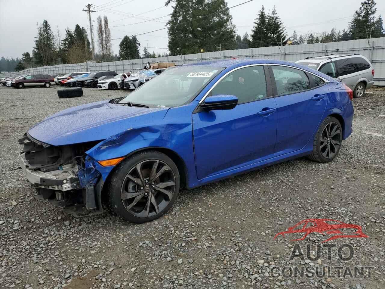 HONDA CIVIC 2019 - 2HGFC2F83KH575431