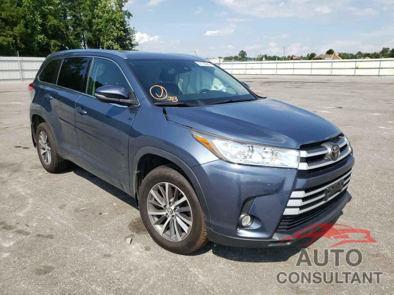 TOYOTA HIGHLANDER 2017 - 5TDJZRFH3HS521377