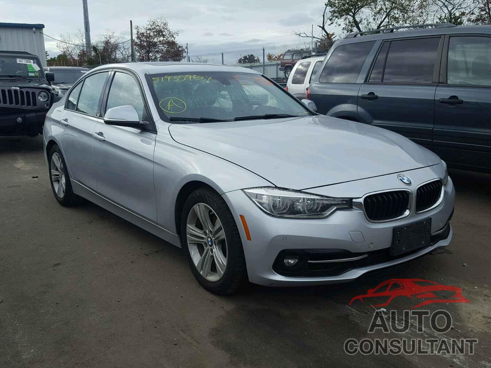 BMW 3 SERIES 2016 - WBA8E3G55GNT77361