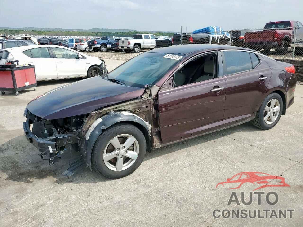KIA OPTIMA 2014 - 5XXGM4A75EG343950