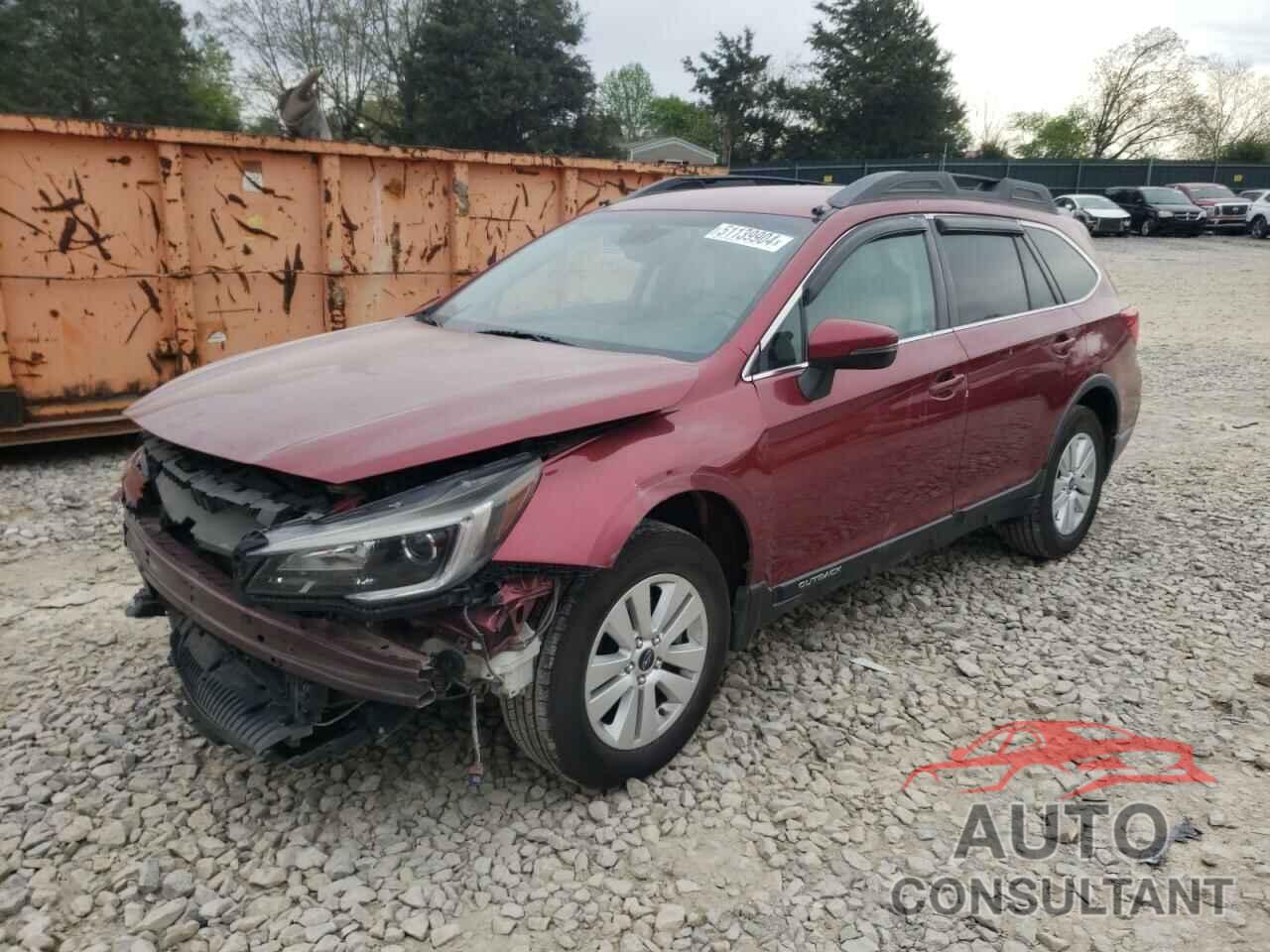 SUBARU OUTBACK 2018 - 4S4BSAFC9J3272763