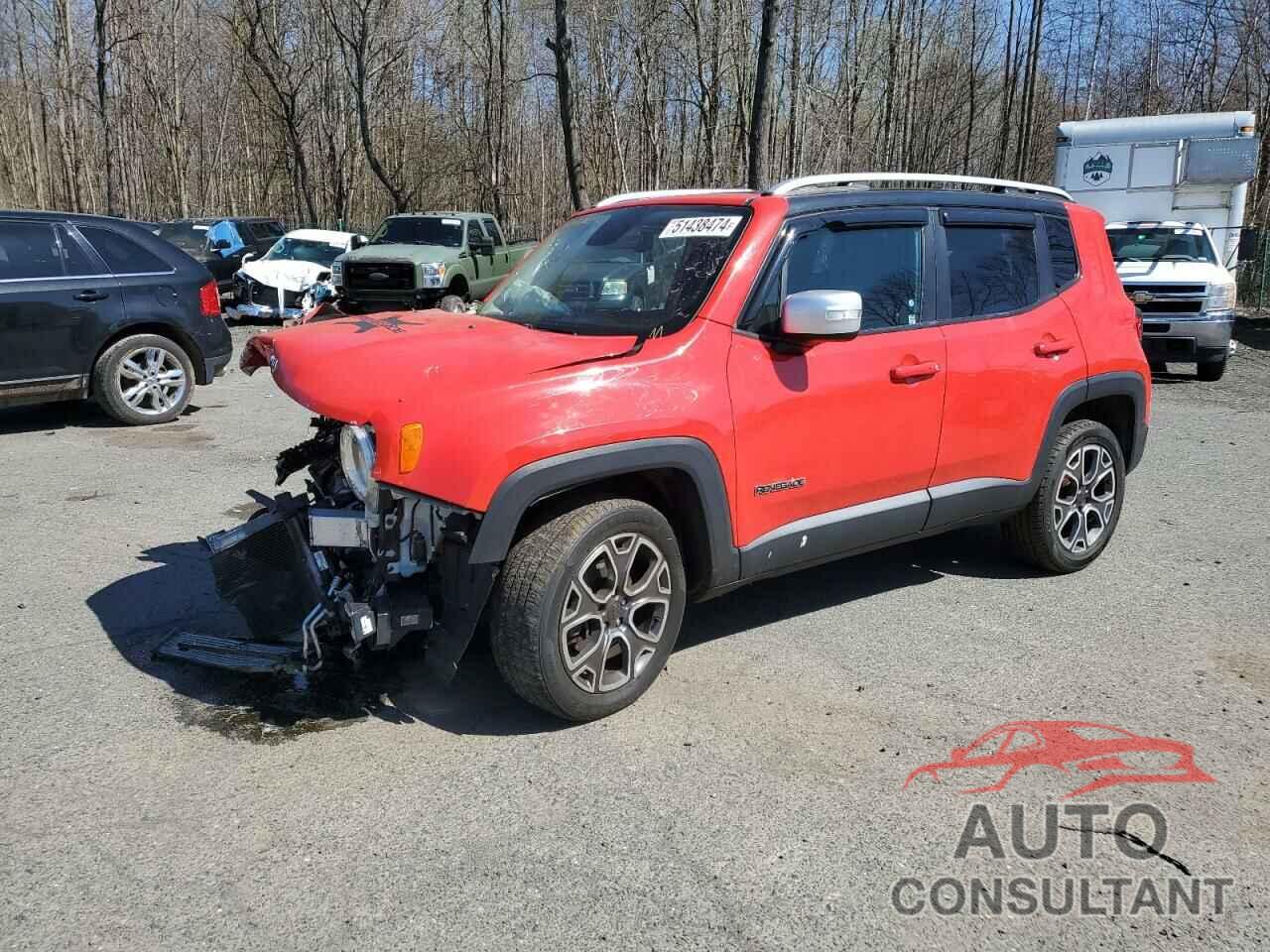 JEEP RENEGADE 2016 - ZACCJBDT2GPD68582