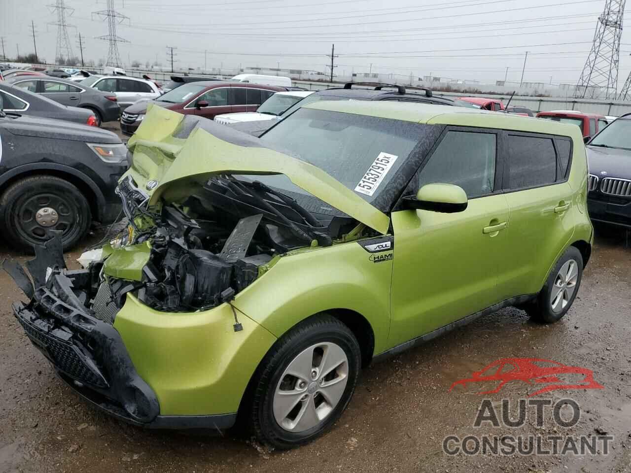 KIA SOUL 2015 - KNDJN2A23F7771456