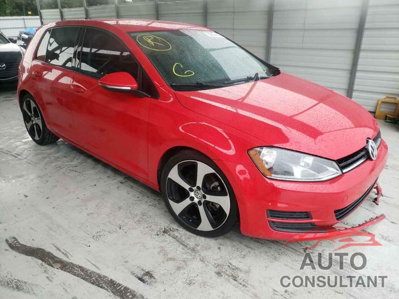 VOLKSWAGEN GOLF S/SE 2016 - 3VW217AU7GM035199