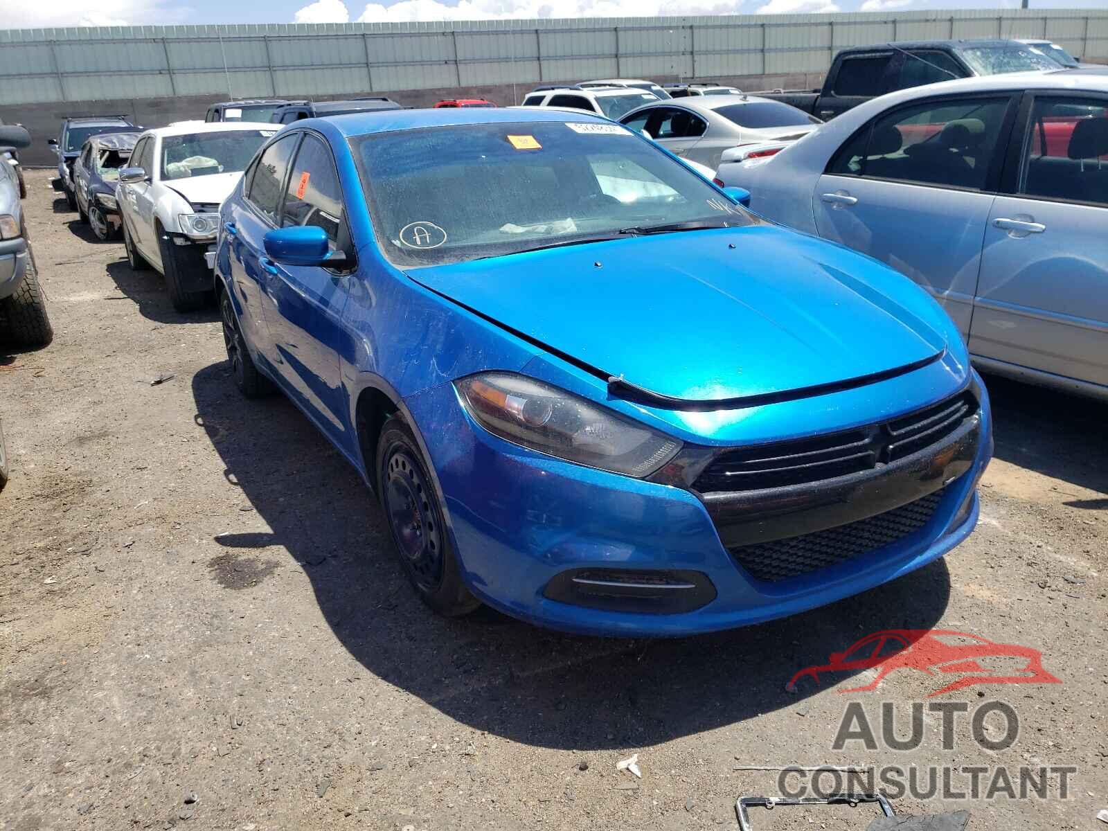 DODGE DART 2016 - 1C3CDFAA4GD643714