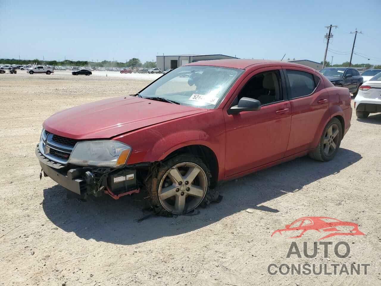 DODGE AVENGER 2013 - 1C3CDZAB4DN638724