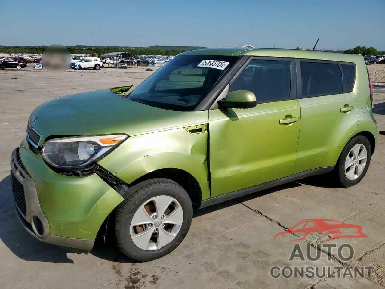 KIA SOUL 2015 - KNDJN2A20F7776467