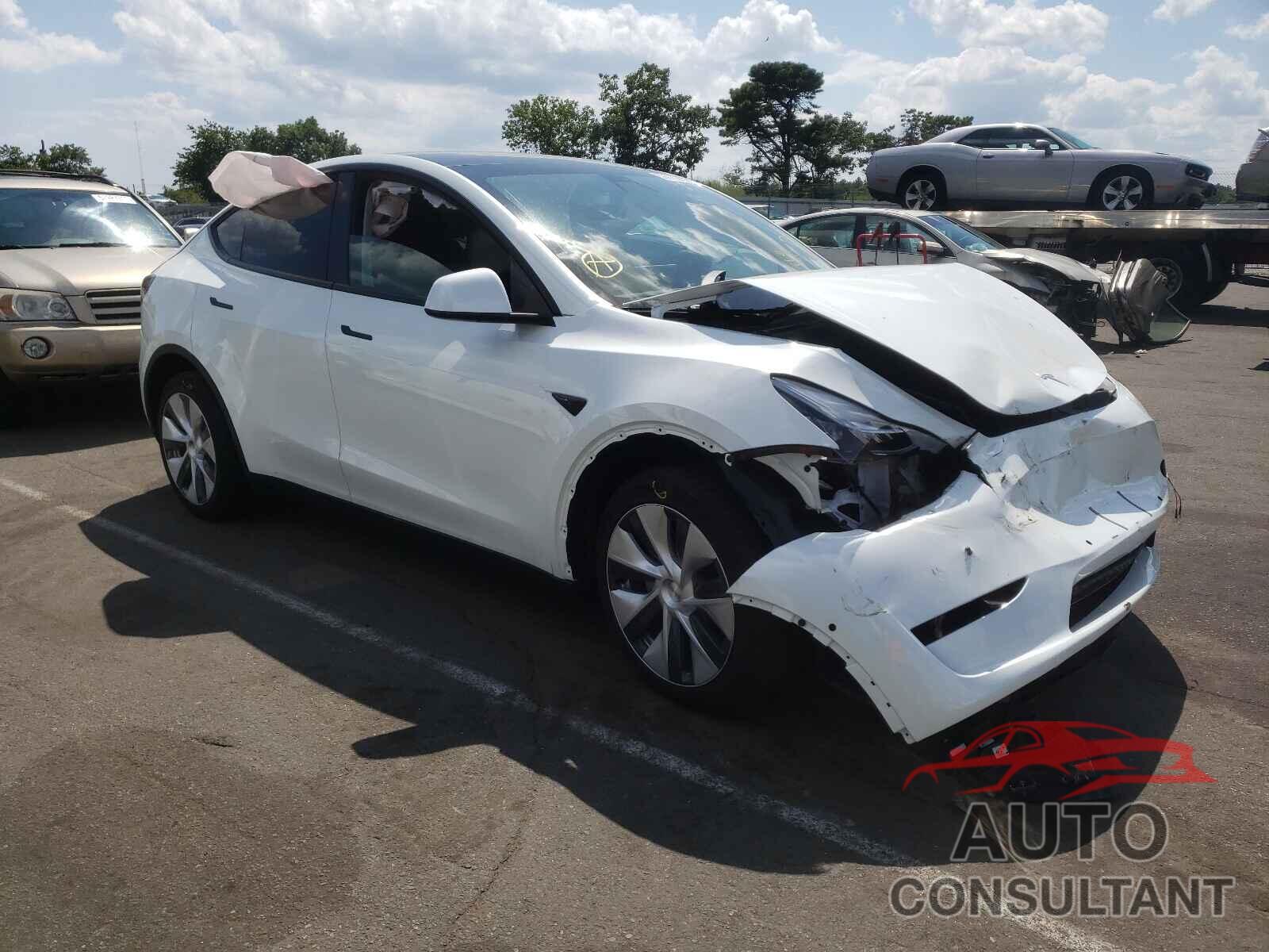 TESLA MODEL Y 2021 - 5YJYGDEE1MF194314