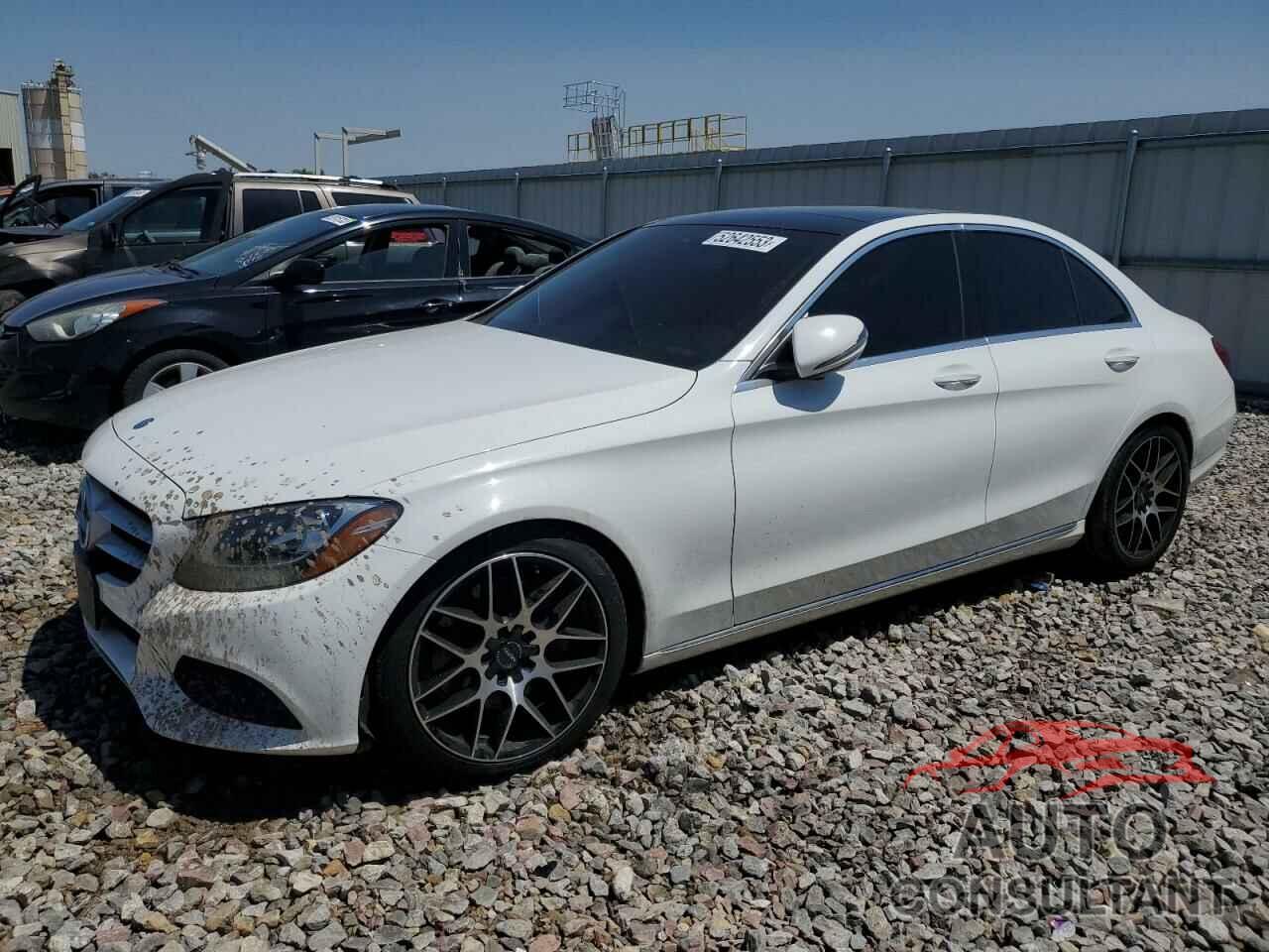 MERCEDES-BENZ C-CLASS 2017 - 55SWF4JB1HU219965