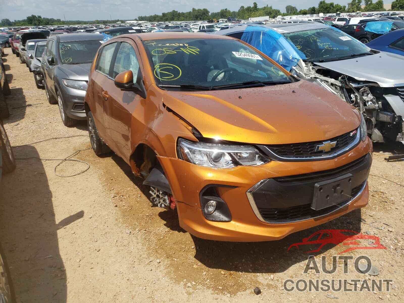 CHEVROLET SONIC 2017 - 1G1JD6SH9H4105373
