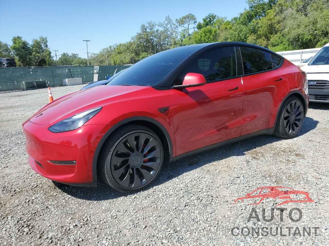 TESLA MODEL Y 2022 - 7SAYGDEF9NF452155