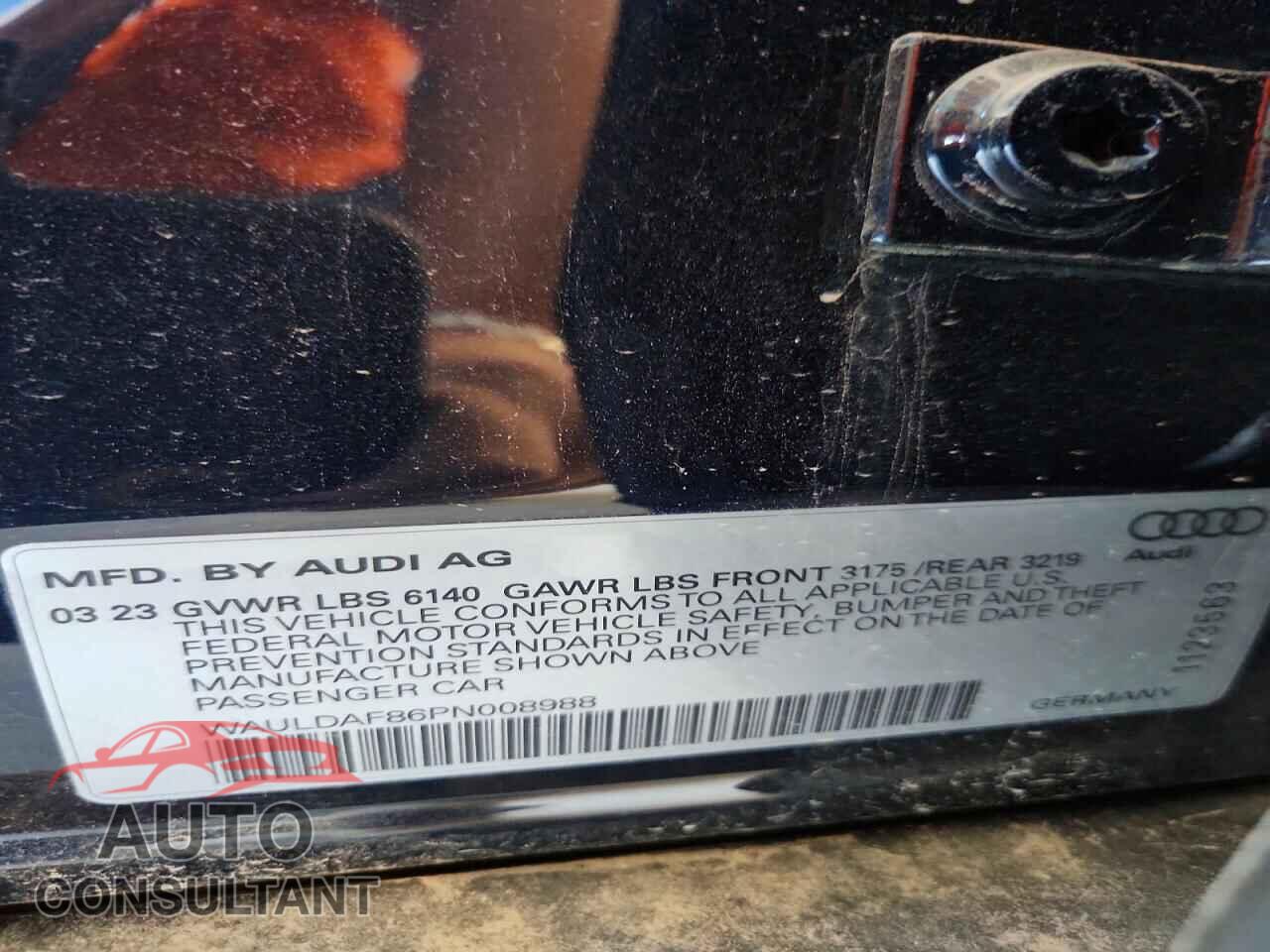 AUDI A8 2023 - WAULDAF86PN008988