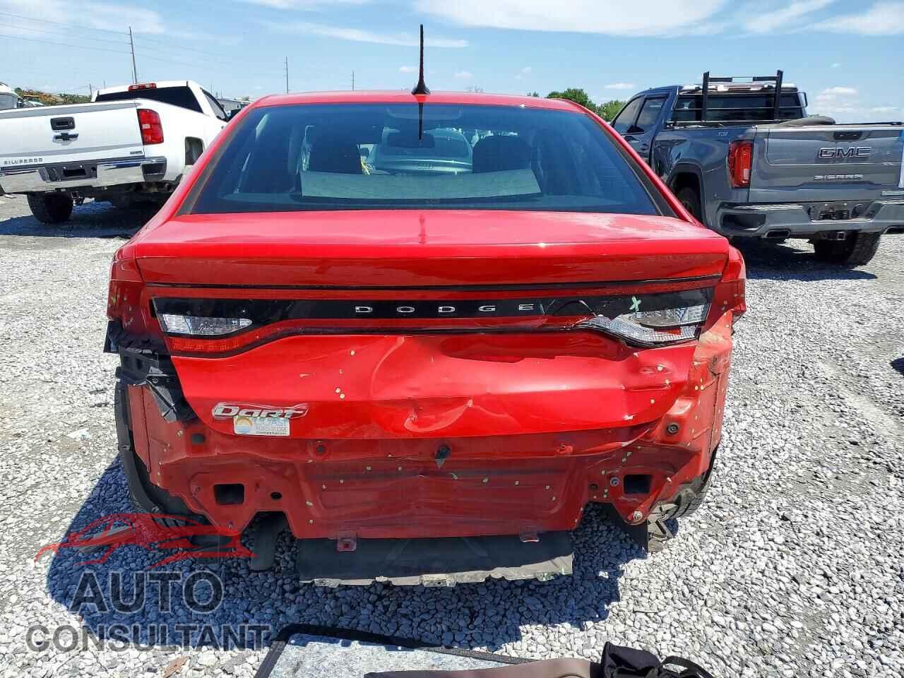 DODGE DART 2016 - 1C3CDFAA1GD767469