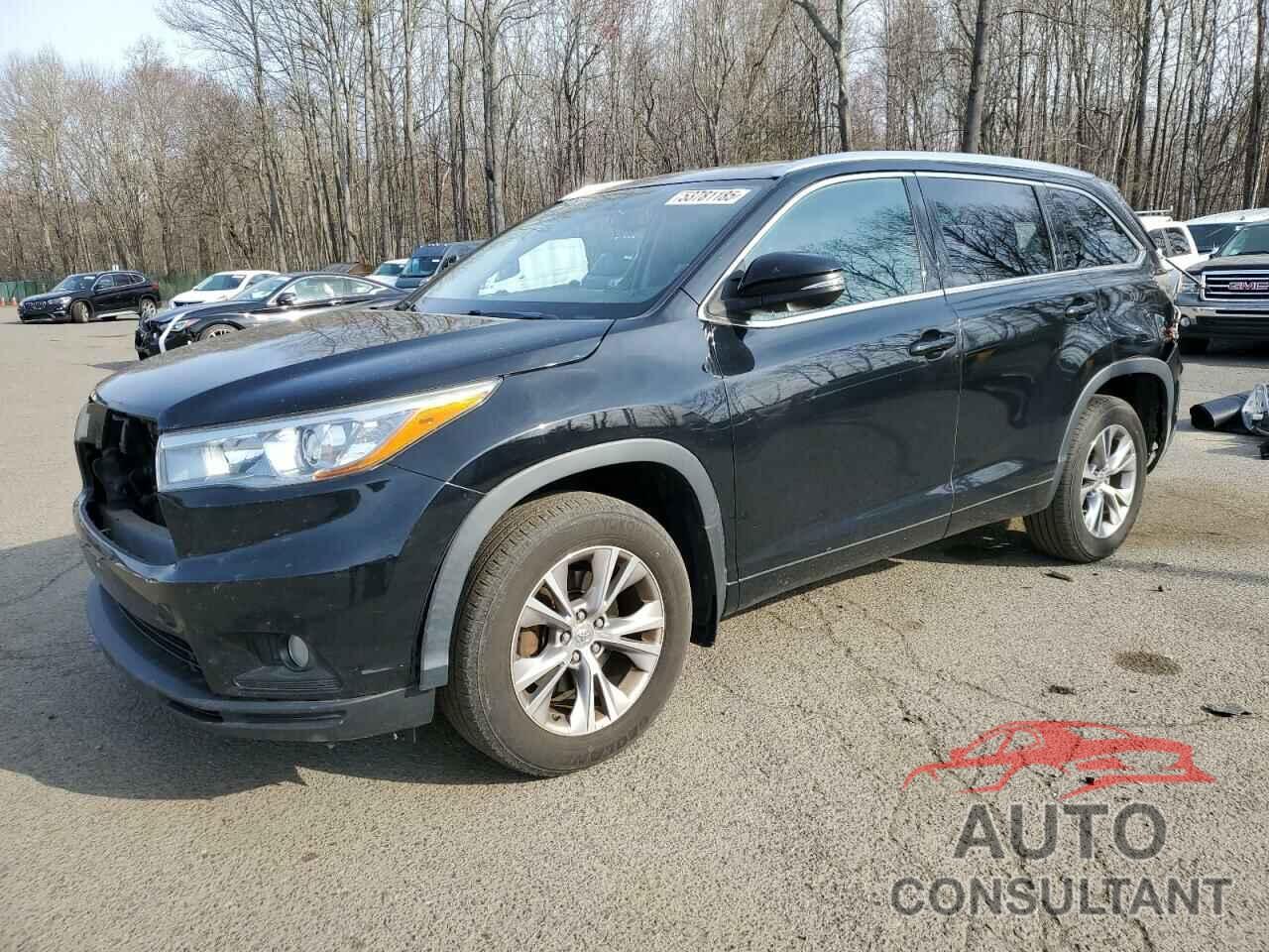 TOYOTA HIGHLANDER 2015 - 5TDJKRFHXFS170601