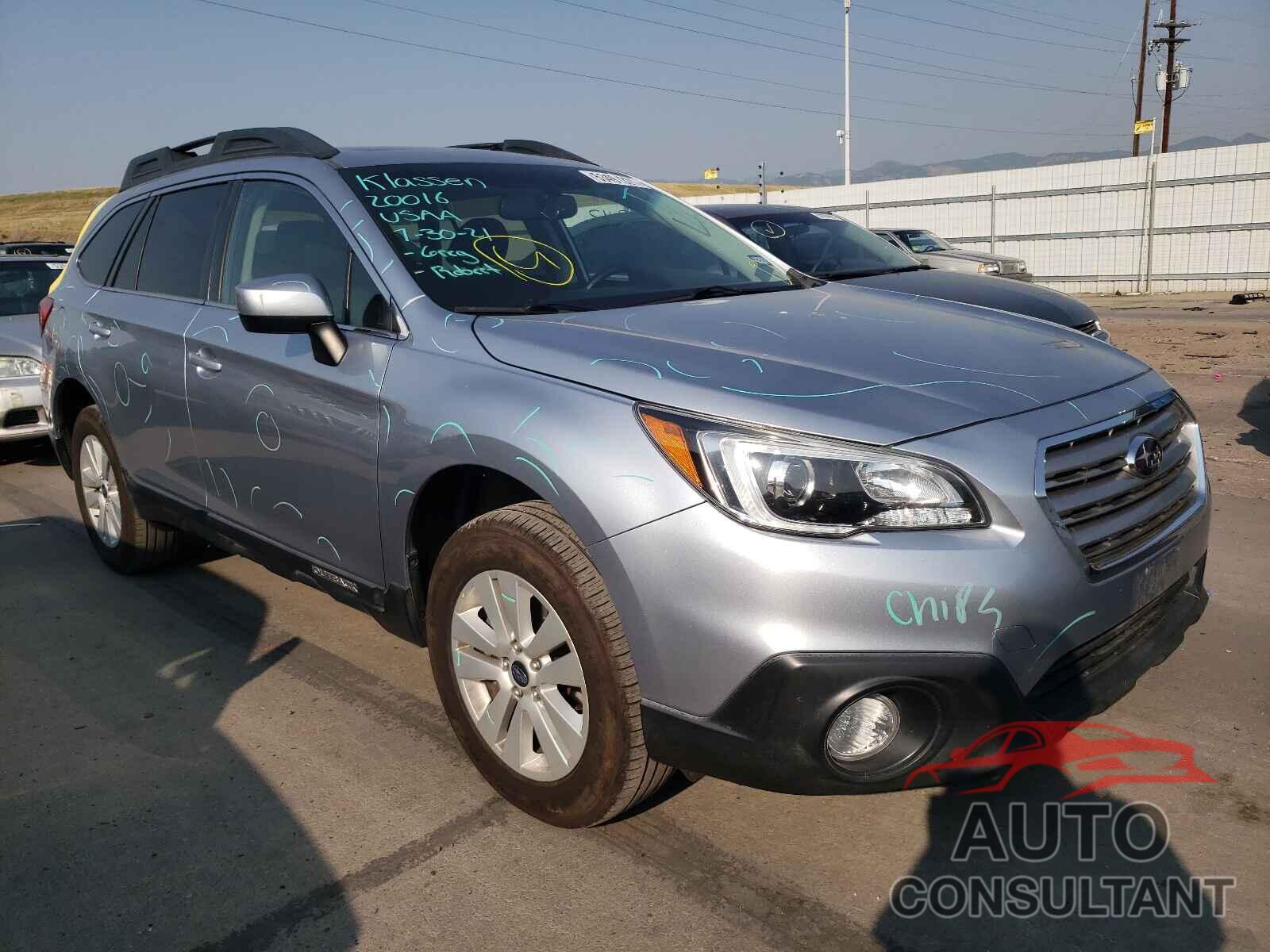SUBARU OUTBACK 2017 - 4S4BSADC4H3359239