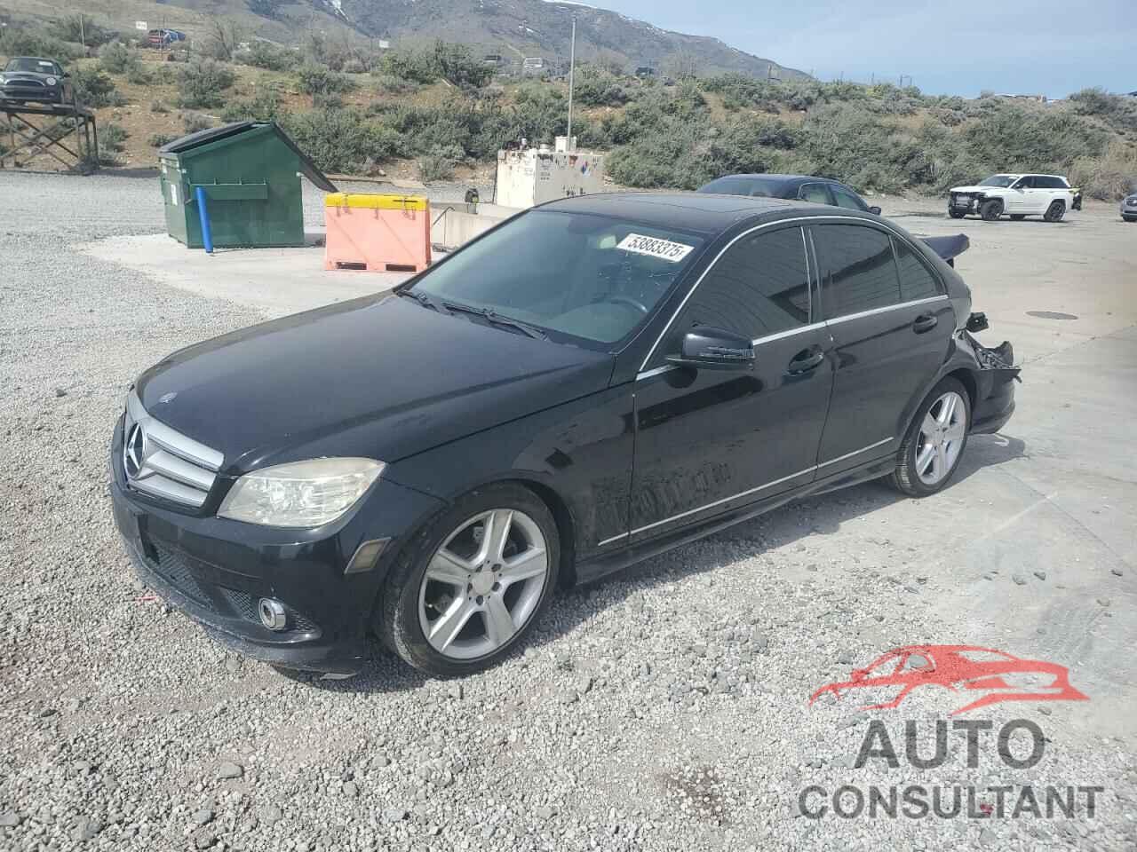 MERCEDES-BENZ C-CLASS 2010 - WDDGF5EB0AR115320