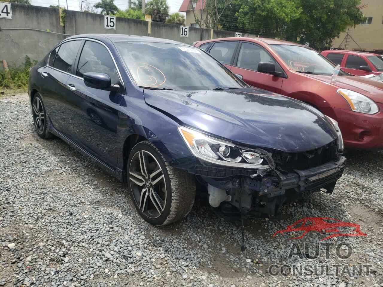 HONDA ACCORD 2017 - 1HGCR2F55HA033374
