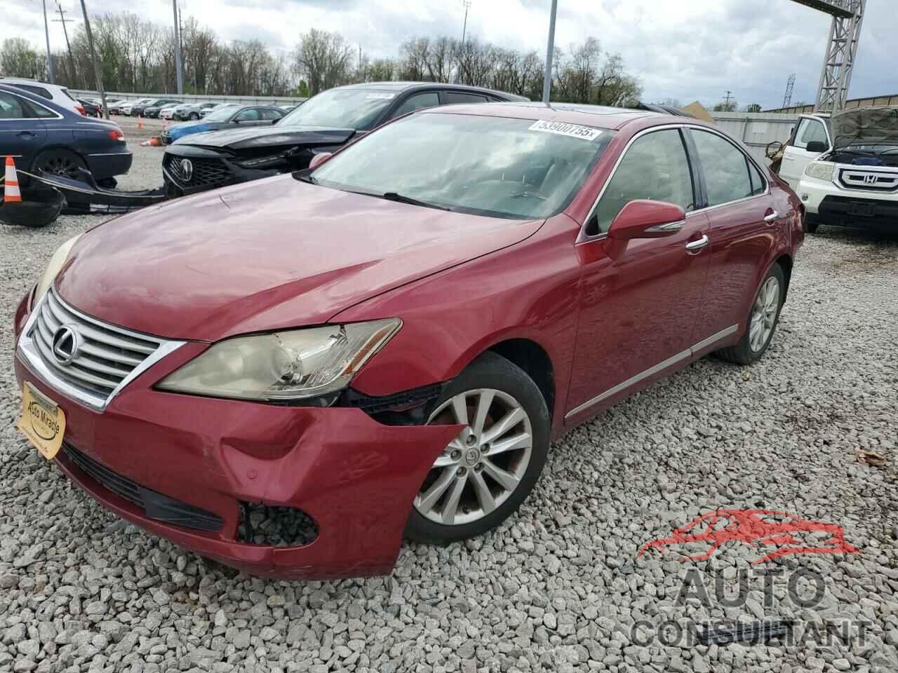 LEXUS ES350 2012 - JTHBK1EG7C2503420