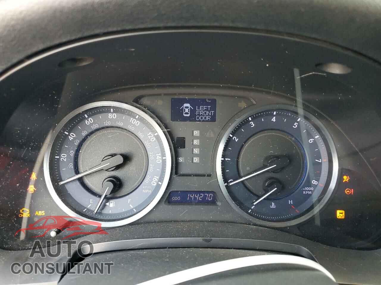 LEXUS IS 2011 - JTHBF5C29B5137282