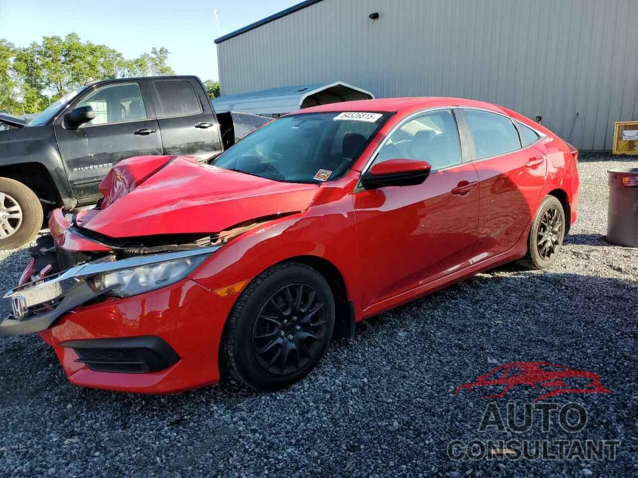 HONDA CIVIC 2018 - 2HGFC2F52JH522787