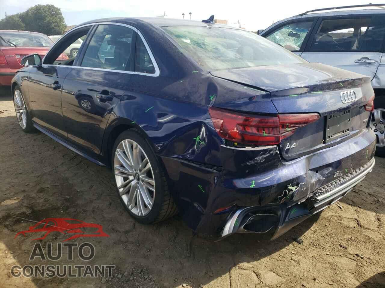 AUDI A4 2019 - WAUENAF46KA043209