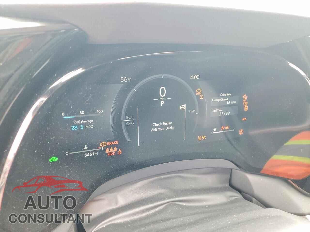 LEXUS UNKNOWN 2025 - 2T2BBMCA2SC095213