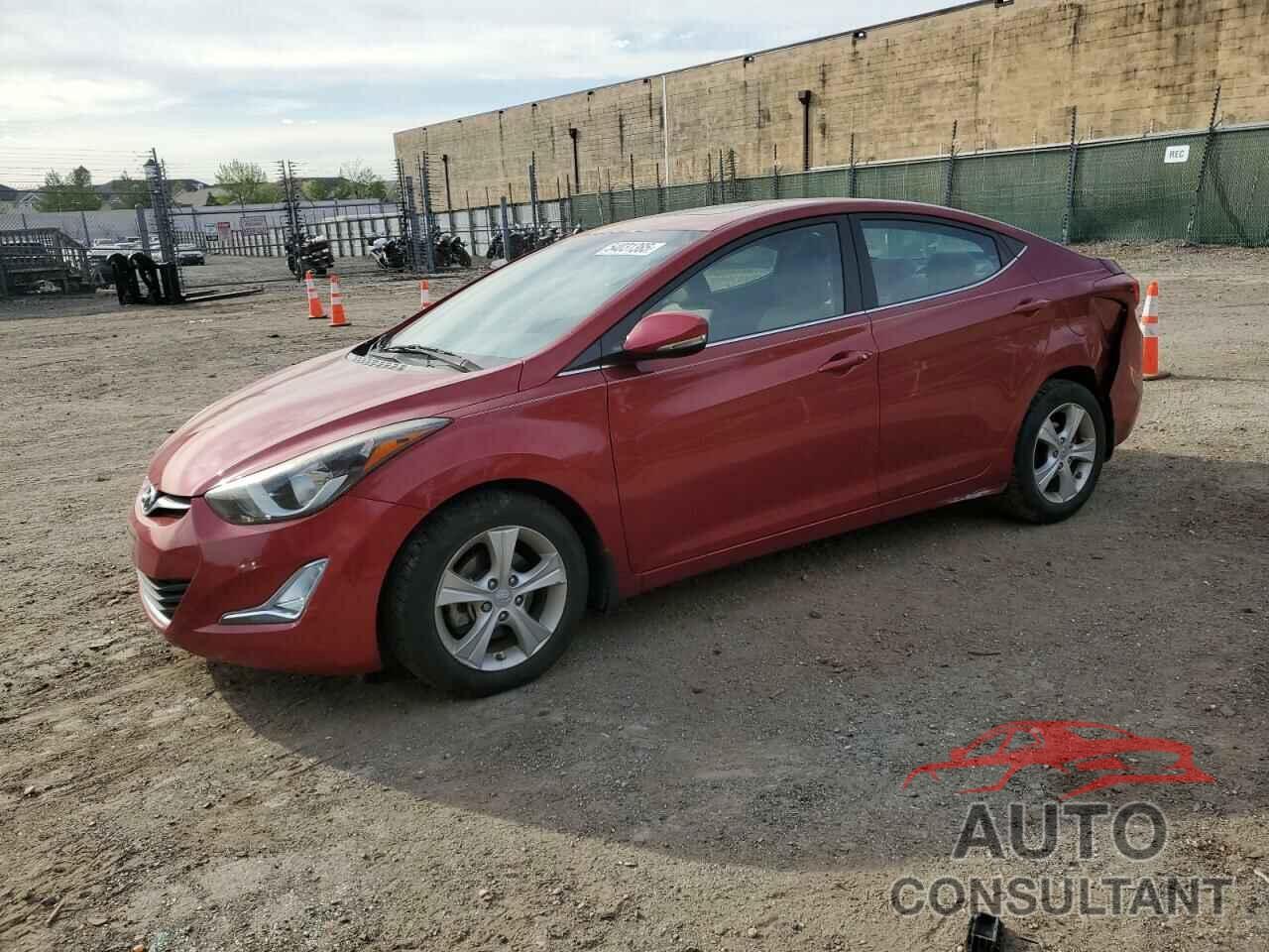 HYUNDAI ELANTRA 2016 - KMHDH4AE8GU621464