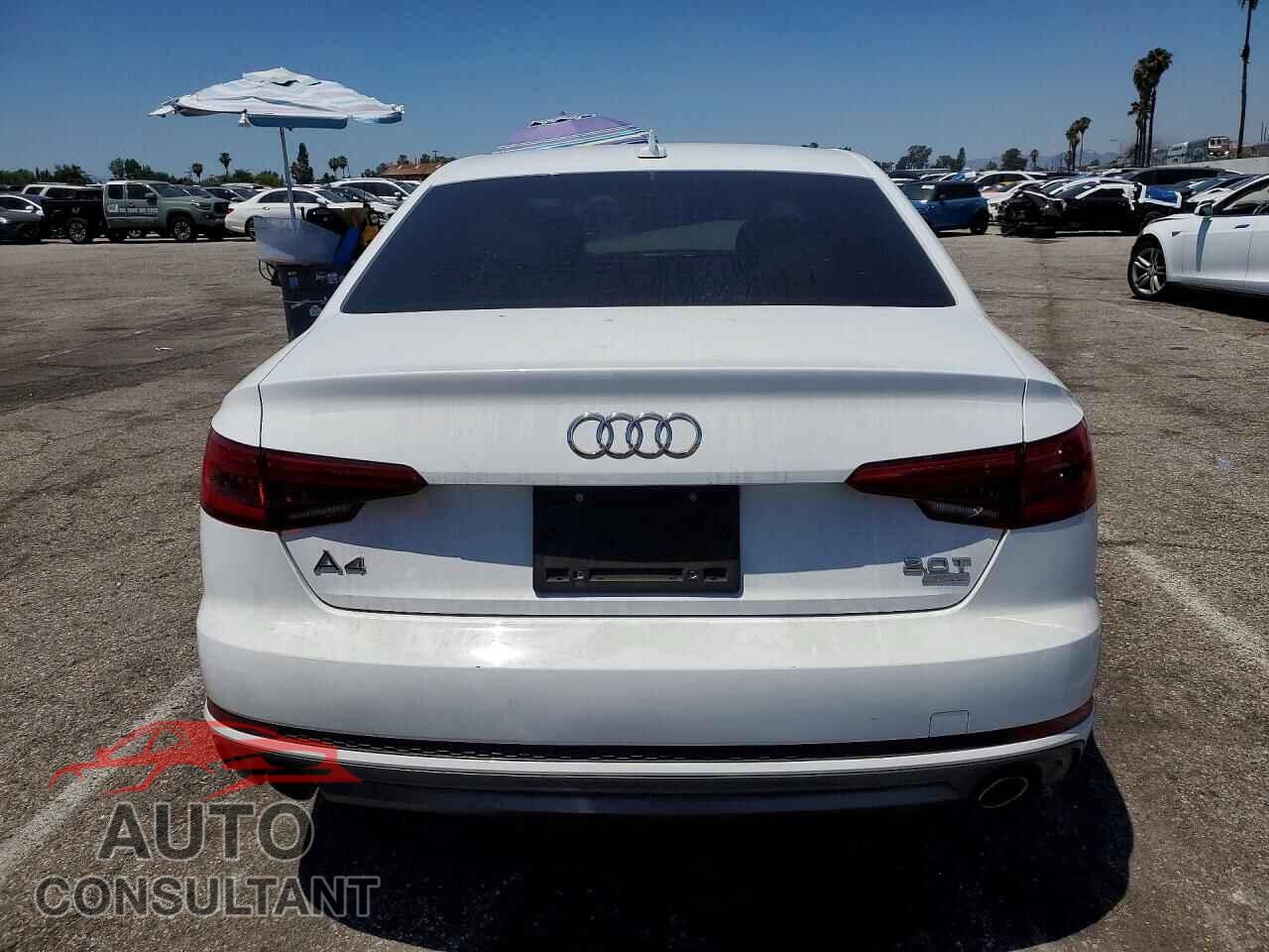 AUDI A4 2017 - WAUKMAF47HN044604