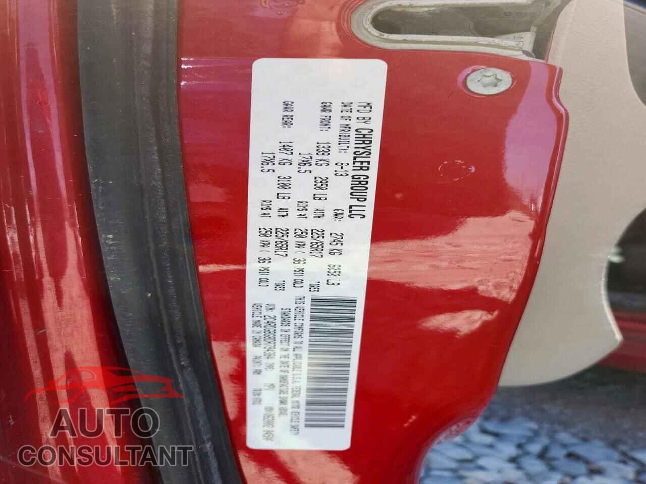 DODGE CARAVAN 2013 - 2C4RDGBG8DR794384