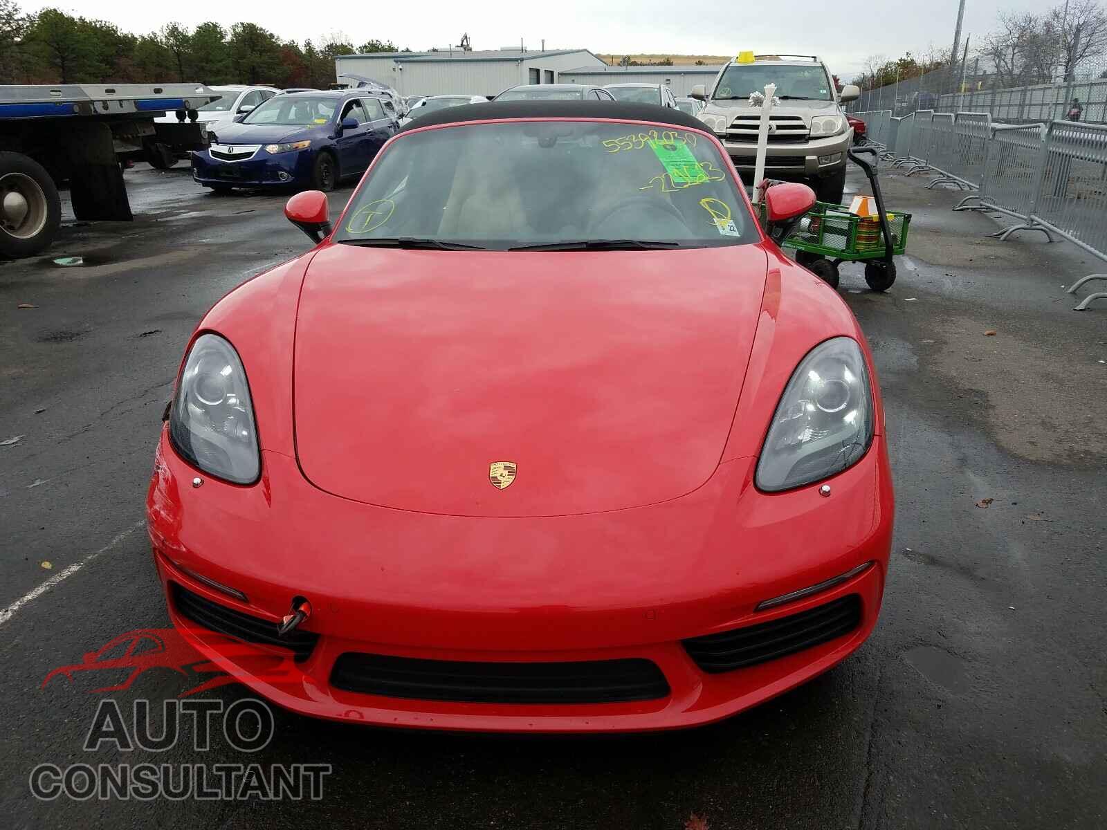PORSCHE BOXSTER 2017 - WP0CA2A84HS221613