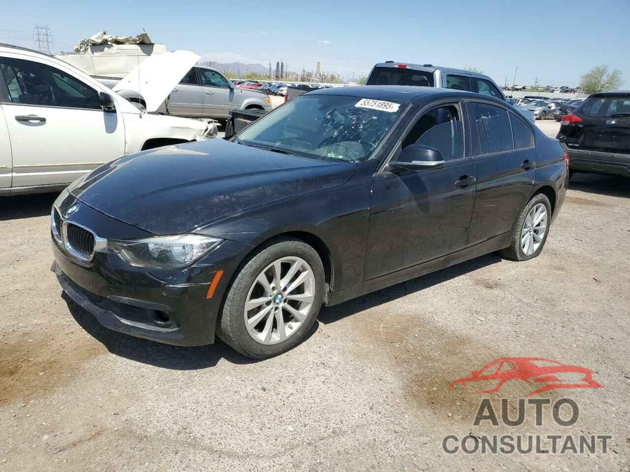 BMW 3 SERIES 2016 - WBA8E1G52GNU11860