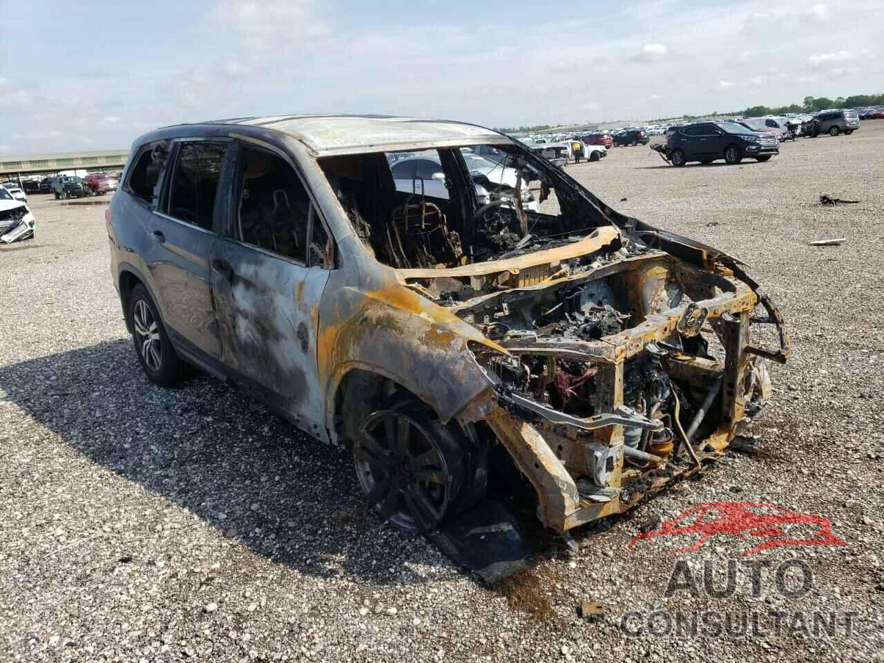 HONDA PILOT 2016 - 5FNYF5H34GB009227