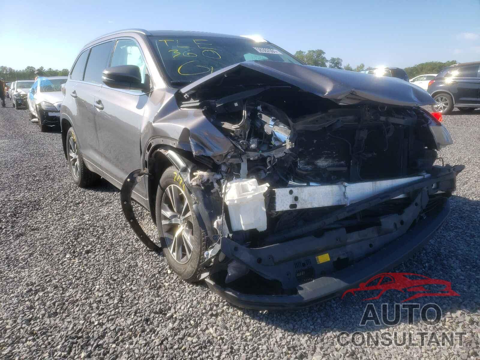 TOYOTA HIGHLANDER 2016 - 5TDJKRFH1GS231691