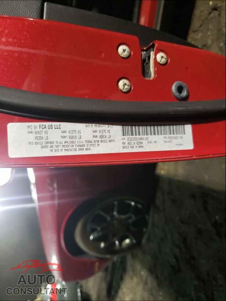 DODGE CHALLENGER 2017 - 2C3CDZGG1HH641162