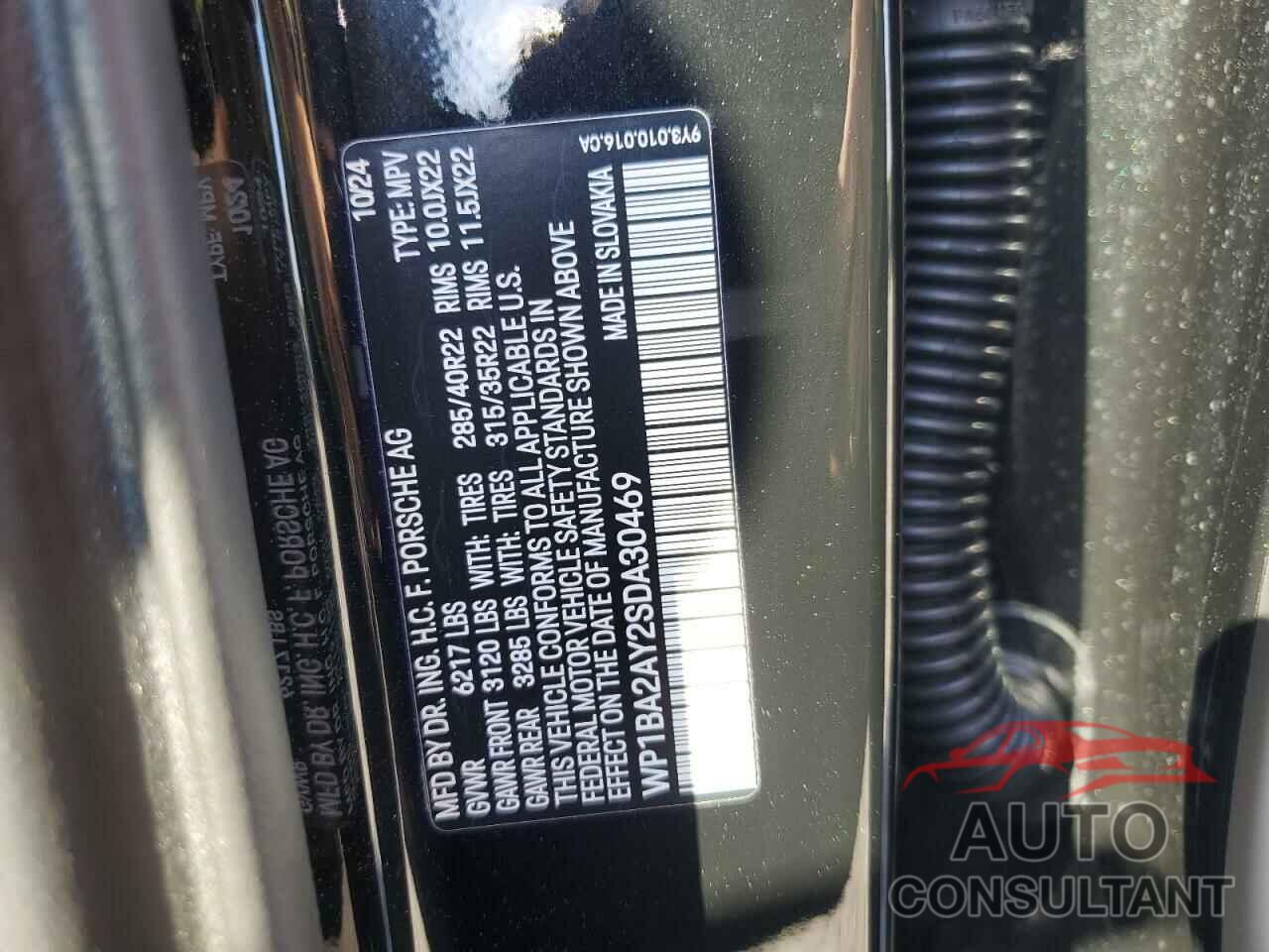 PORSCHE CAYENNE 2025 - WP1BA2AY2SDA30469