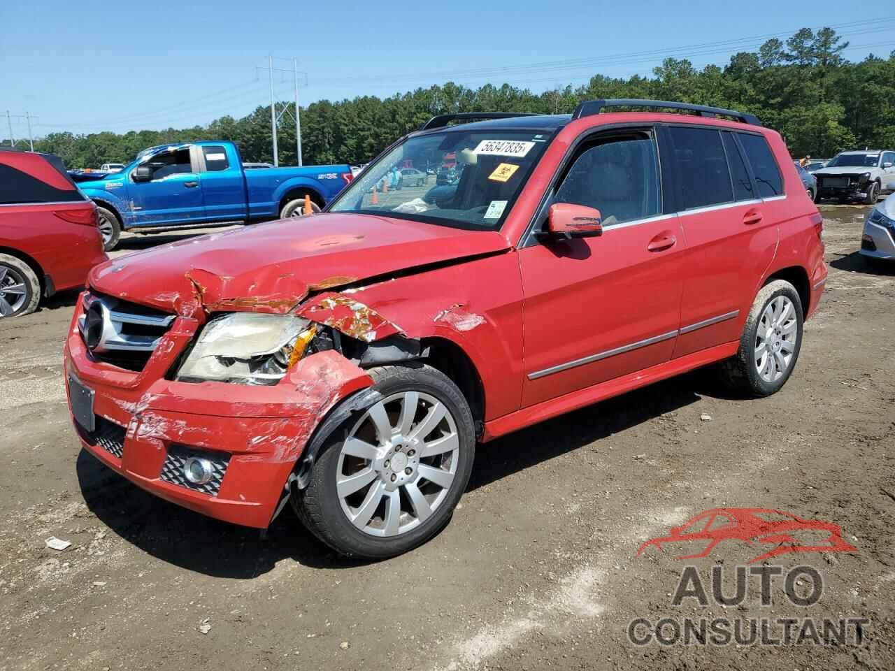 MERCEDES-BENZ GLK-CLASS 2012 - WDCGG5GB1CF738934