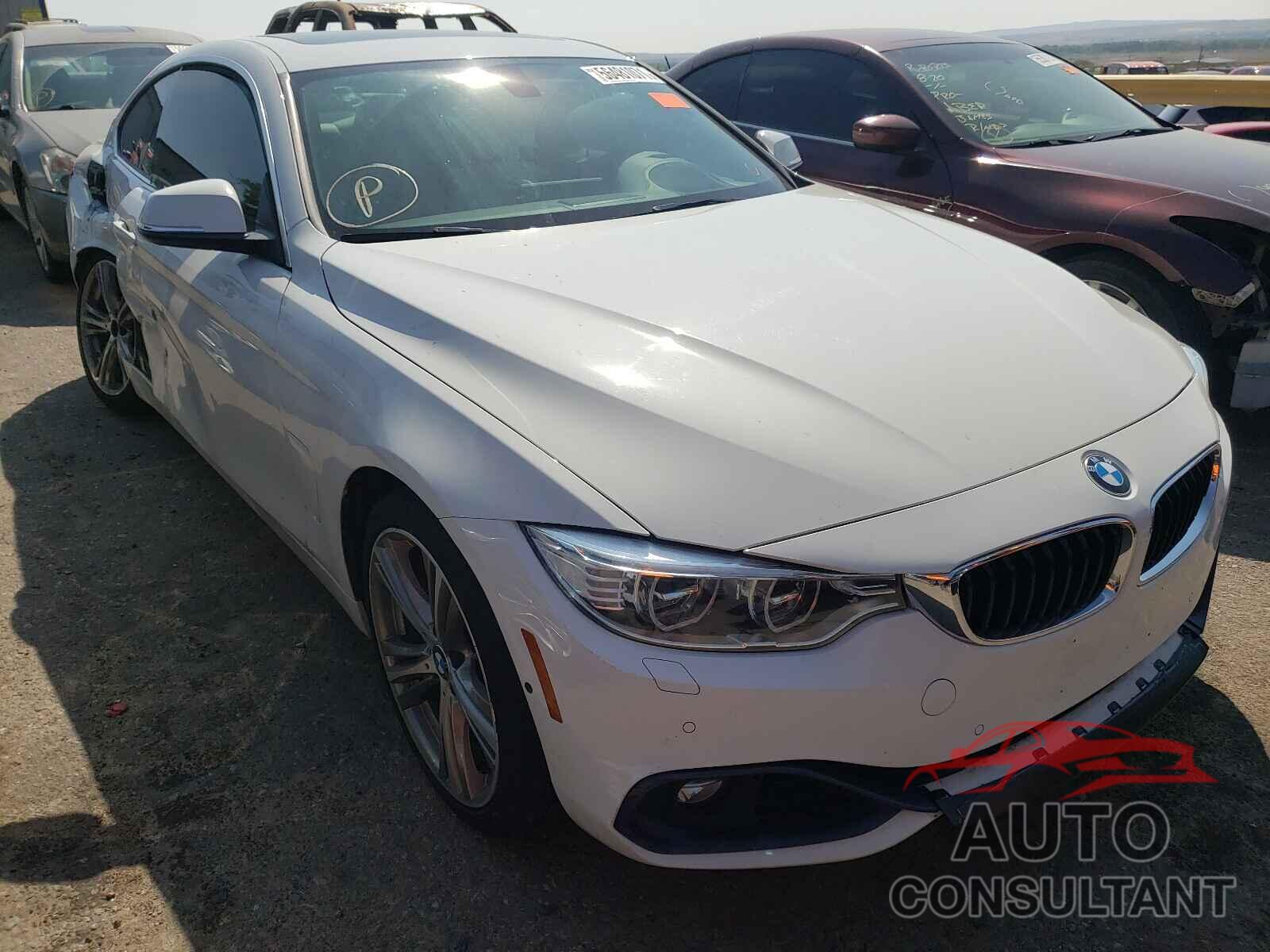 BMW 4 SERIES 2017 - WBA4P3C56HK707168