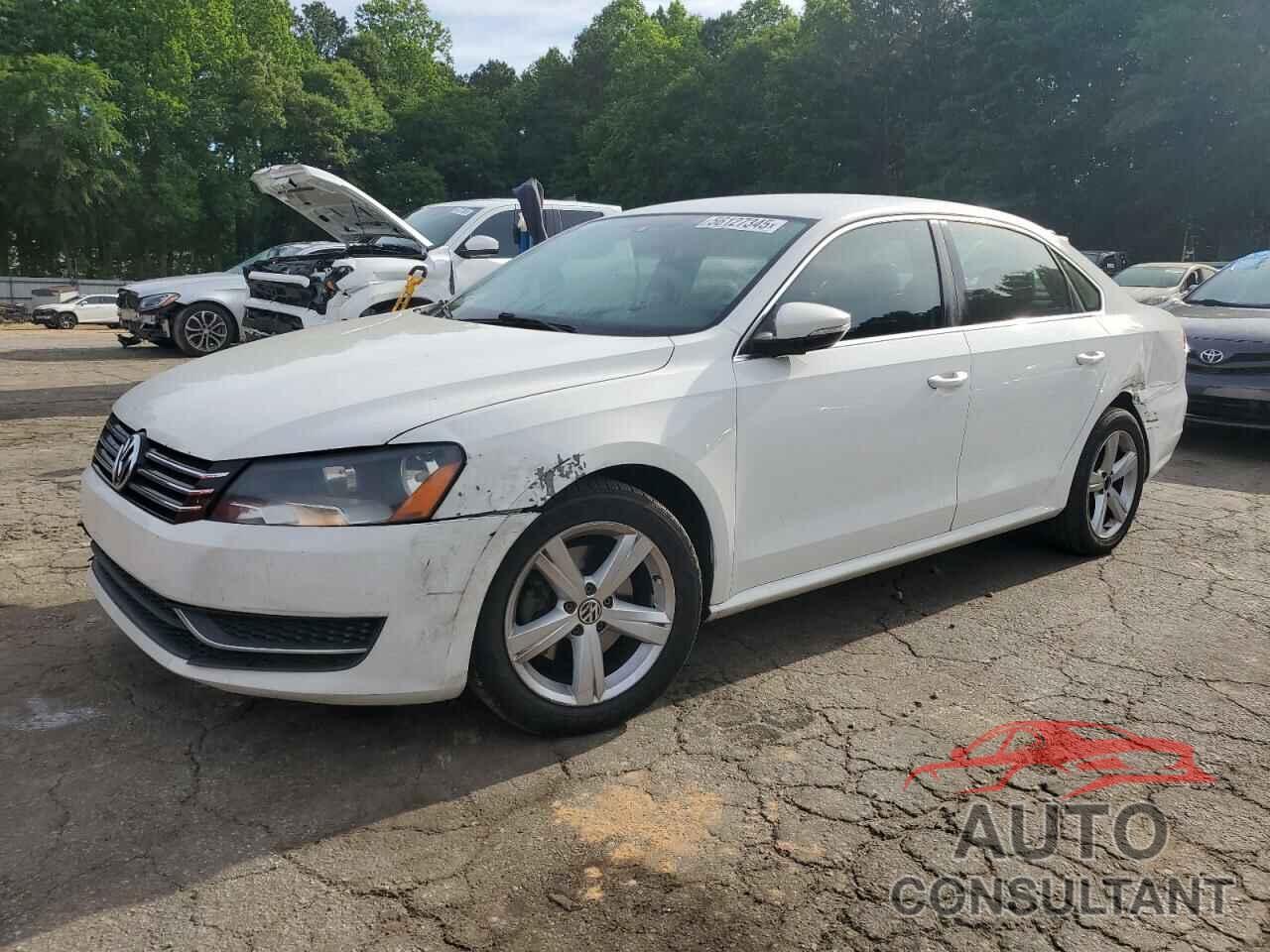 VOLKSWAGEN PASSAT 2012 - 1VWBH7A3XCC100092