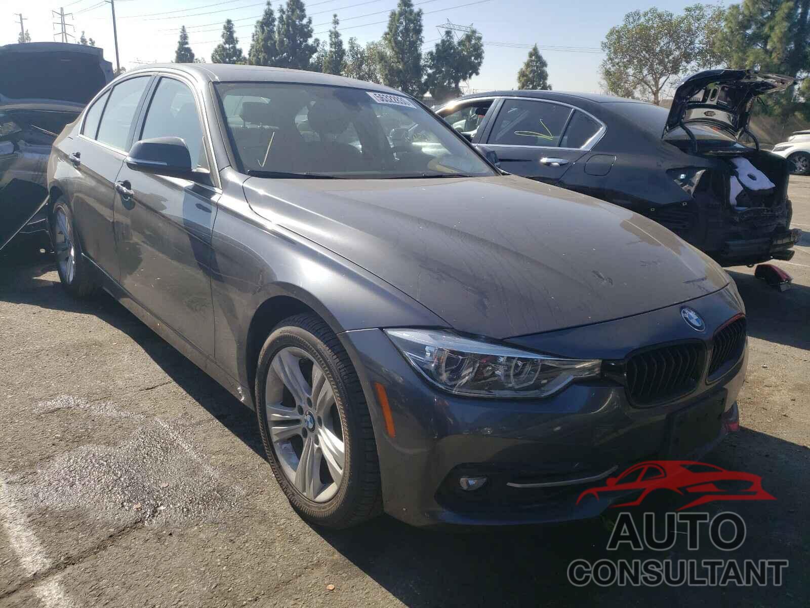 BMW 3 SERIES 2018 - WBA8B9C52JEE80958