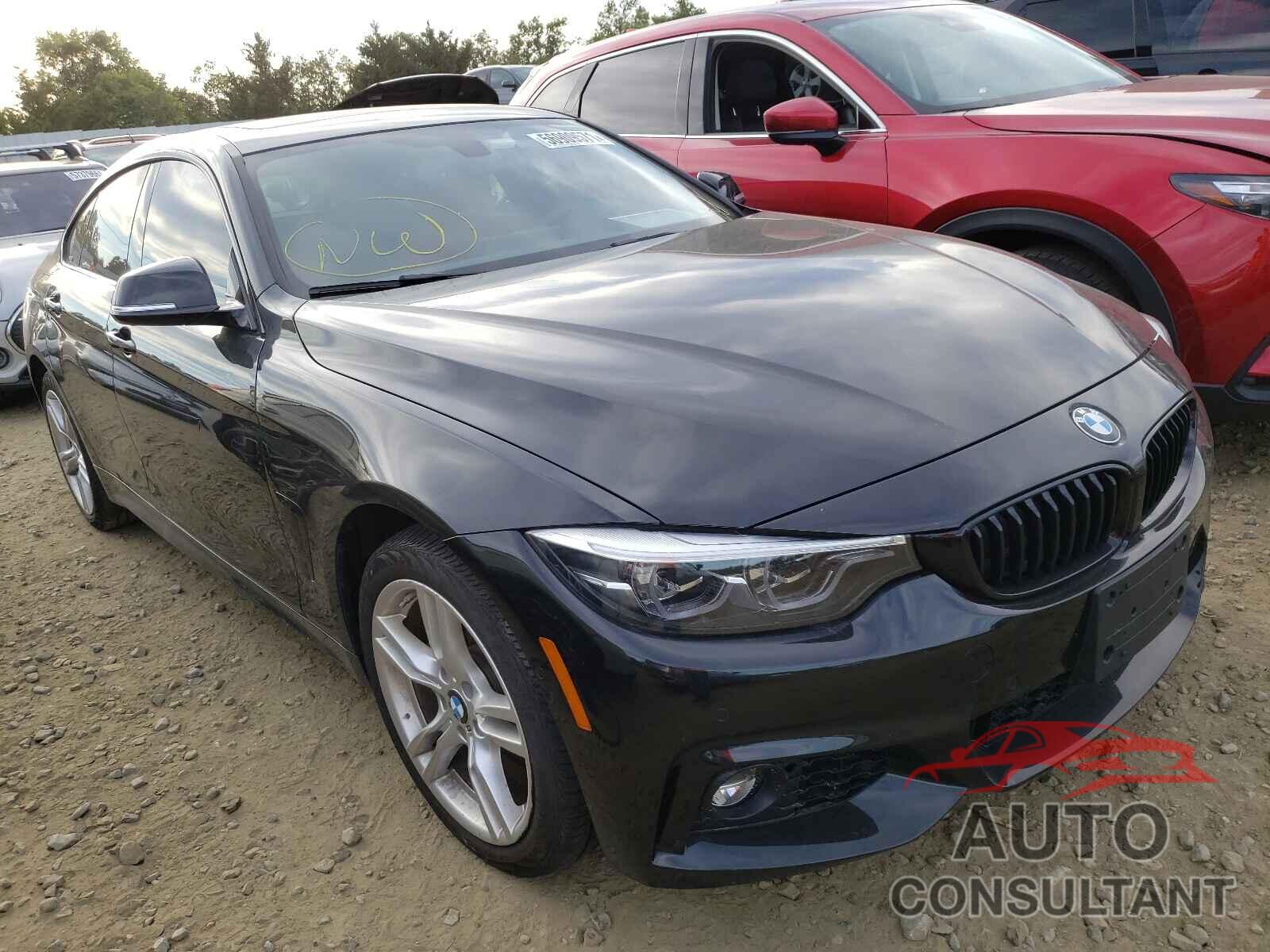 BMW 4 SERIES 2019 - WBA4J7C57KBM75535