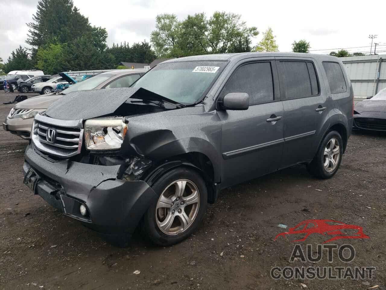 HONDA PILOT 2012 - 5FNYF4H62CB006700