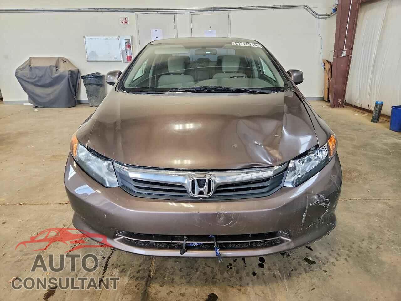 HONDA CIVIC 2012 - 2HGFB2F49CH025491